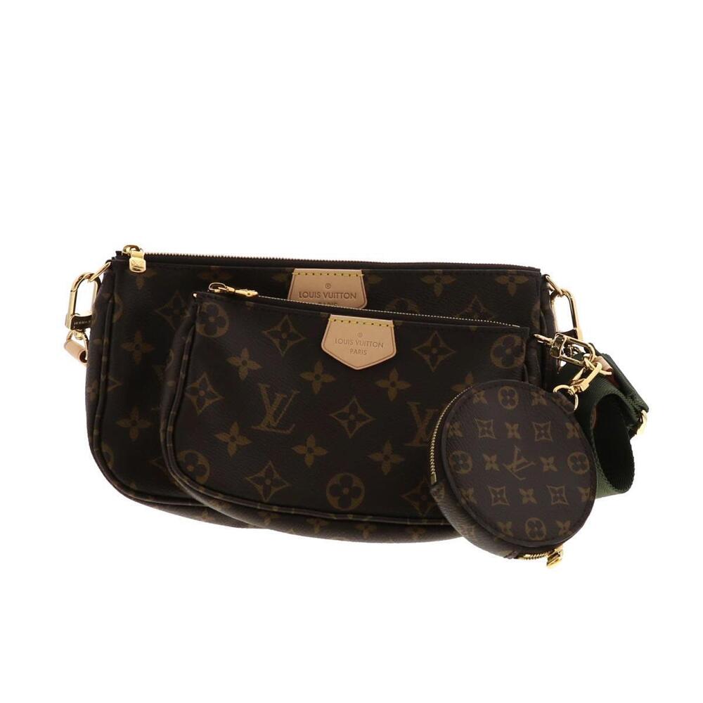LOUIS VUITTON Multi Pochette Accessoires Bag Shoulder Messenger Monogram Brown